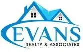 A logo of evans realty and associates